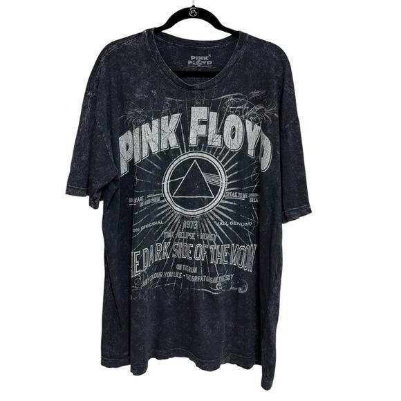 Pink Floyd Tops - Pink Floyd Dark Side of the Moon Burnout Tee - Size 2XL
